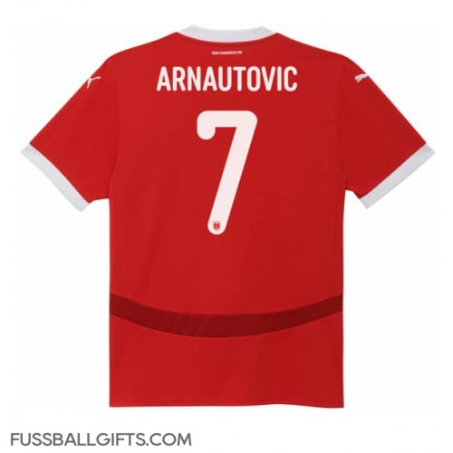 Österreich Marko Arnautovic #7 Fußballbekleidung Heimtrikot EM 2024 Kurzarm